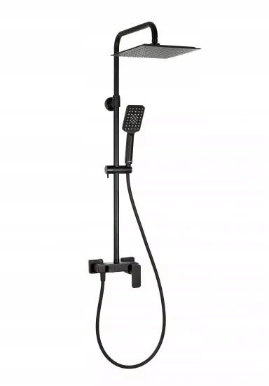 Sprchová súprava - VALVEX LOFT BLACK KIT s čiernym dažďovou sprchou