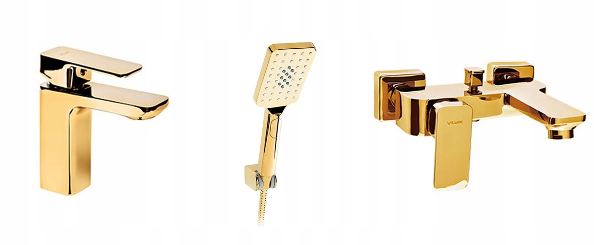 Vodovodné batérie - Valvex Loft Gold Gold Gold Battery Kit