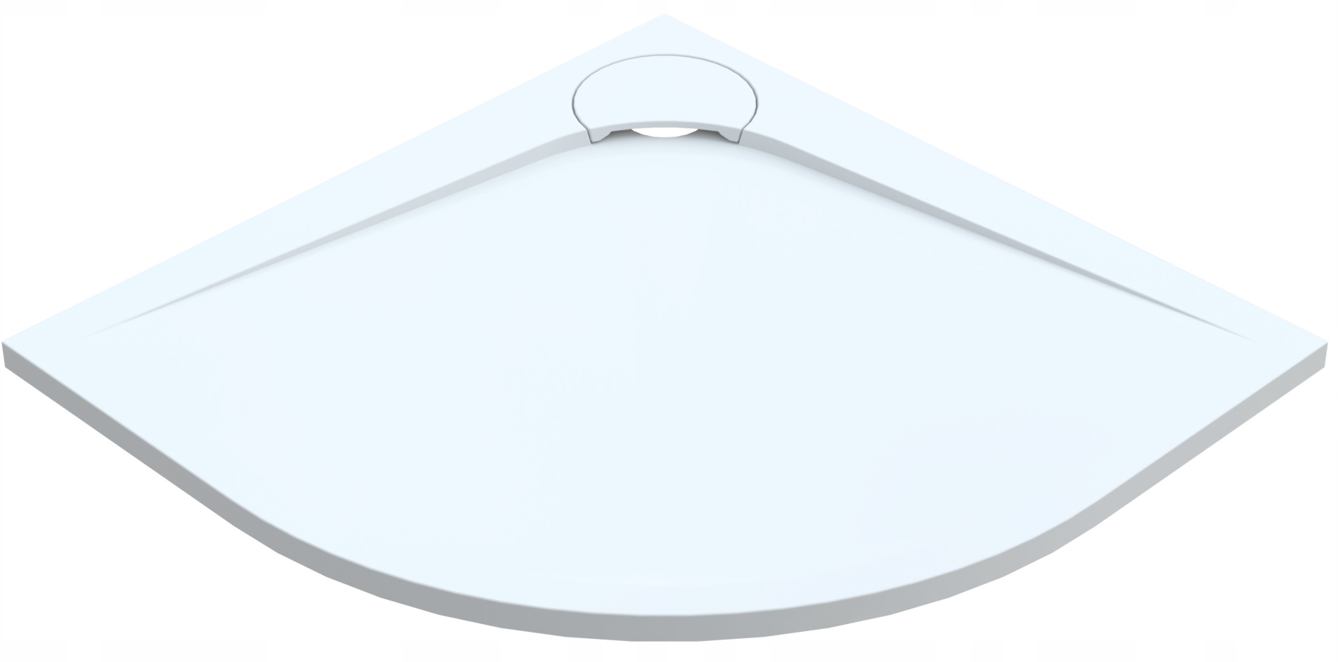 Sprchová vanička - Vayer Boomerang Half -Round Paddling Pool 100x100 R = 550