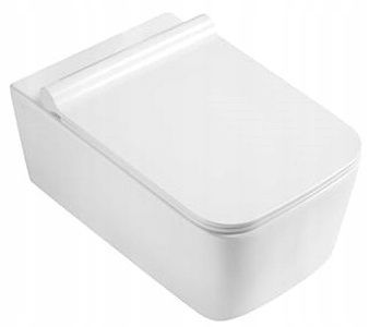 WC misa - Veldman Seashell WC Rimless Cubic + Duroplast Board