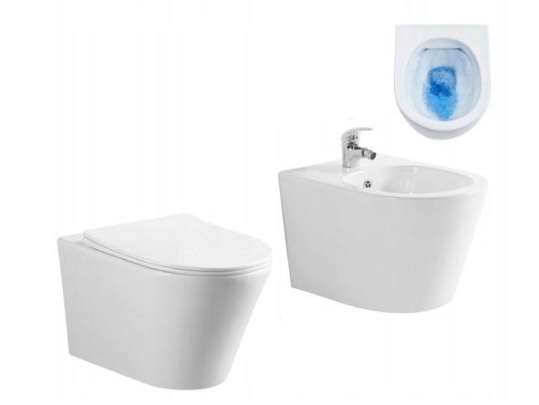 WC misa - Veldman WC Sonata vŕtaných Bidet Premium Board Slim