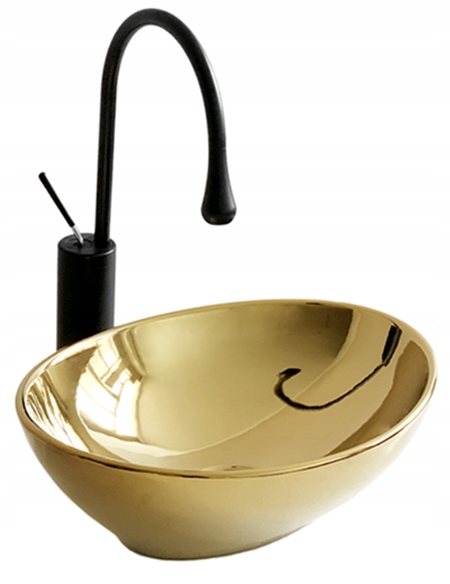 Umývadlo - Vera Ceramic Washbasin Vera Gold