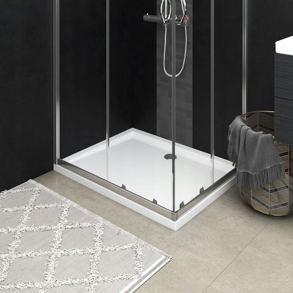 Sprchová vanička - Vidaxl Shower Tray, obdĺžnik, ABS, 80x1