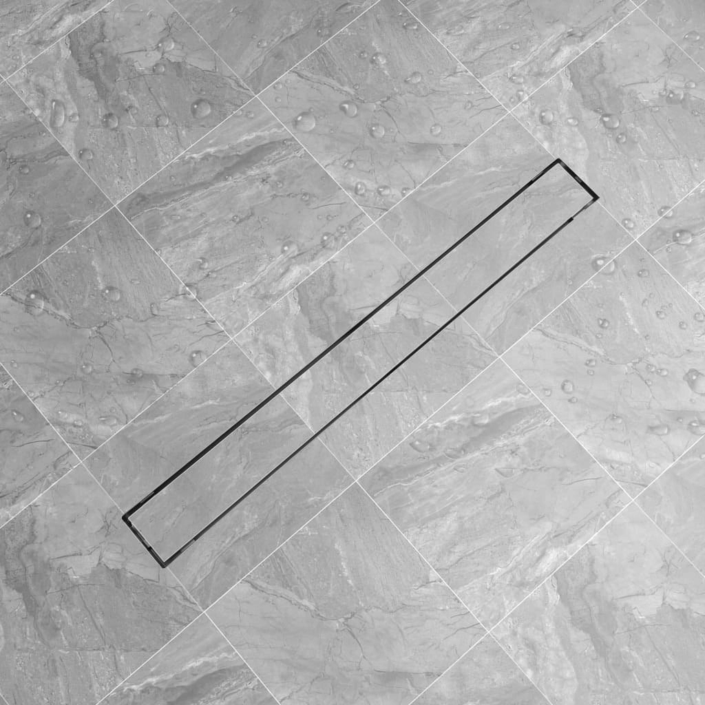 Sprchový žľab odtok - Vidaxl lineárny odtok, 930x140 mm, sta