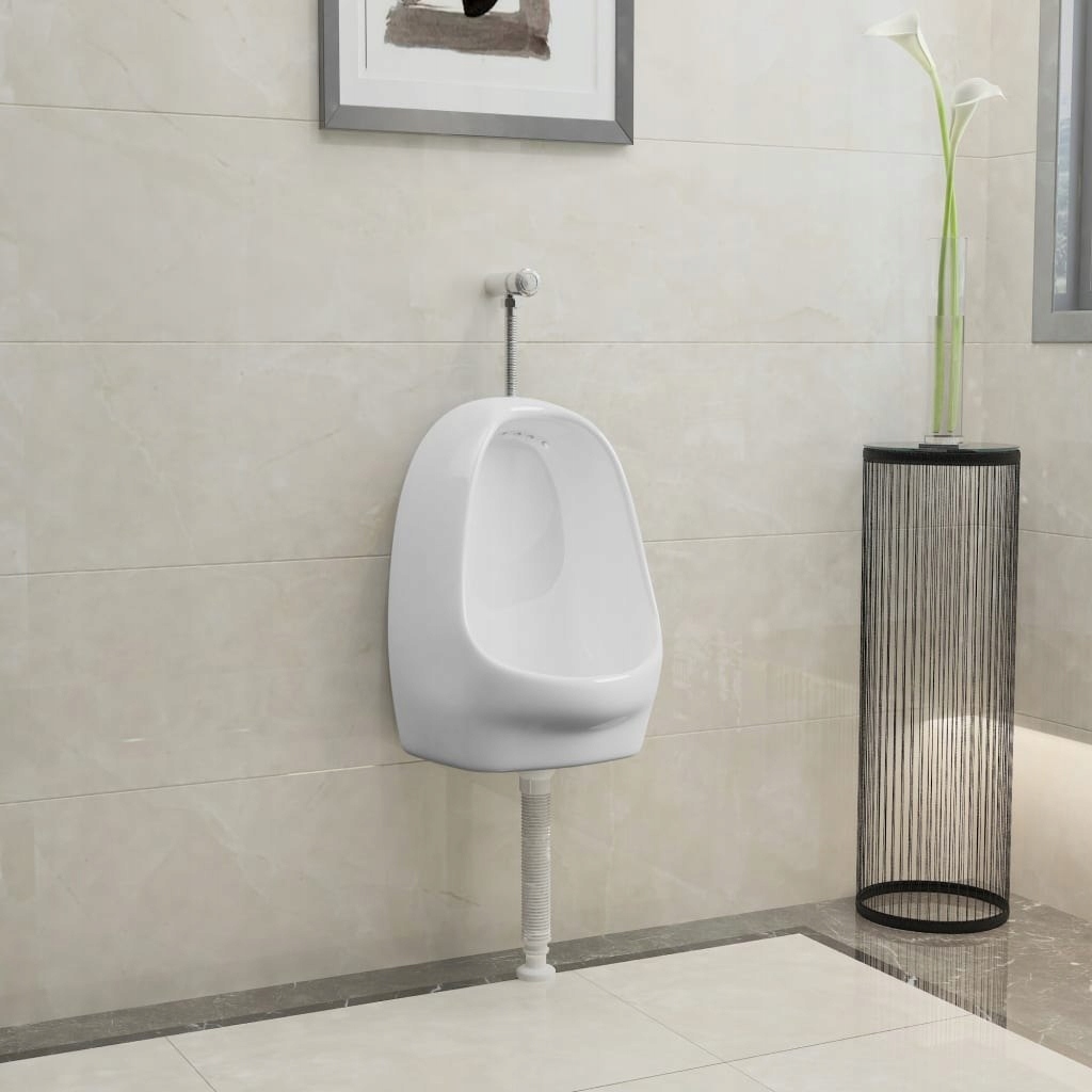 WC misa - Vidaxl Pisuar visiaci s oplachovacím ventilom, ceram