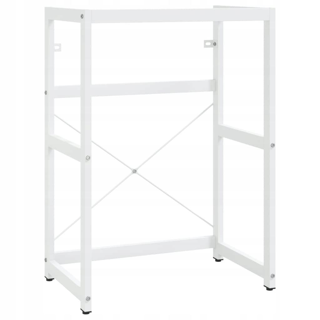 Podomietkový WC modul - Vidaxl rám pre umývadlo, biely, 59x38x83 cm