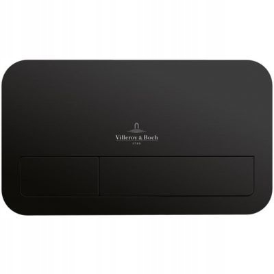 Splachovacie WC tlačítko -  Button Villeroy Boch pre WC Viconnect Black Mat