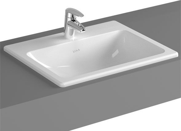 Umývadlo - Vitra S20 / S50 55x45cm zapustený v hornej časti