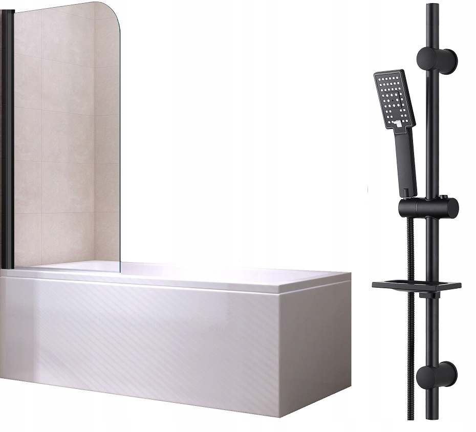 Vaňa - WANNA 140x70 obrazovka BÝVANIE + BLACK BLACK set