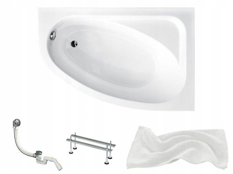 Vaňa - WANNA CORNEA 150x100 PRÁVA BESC + AUTOMATICKÁ TRAP!