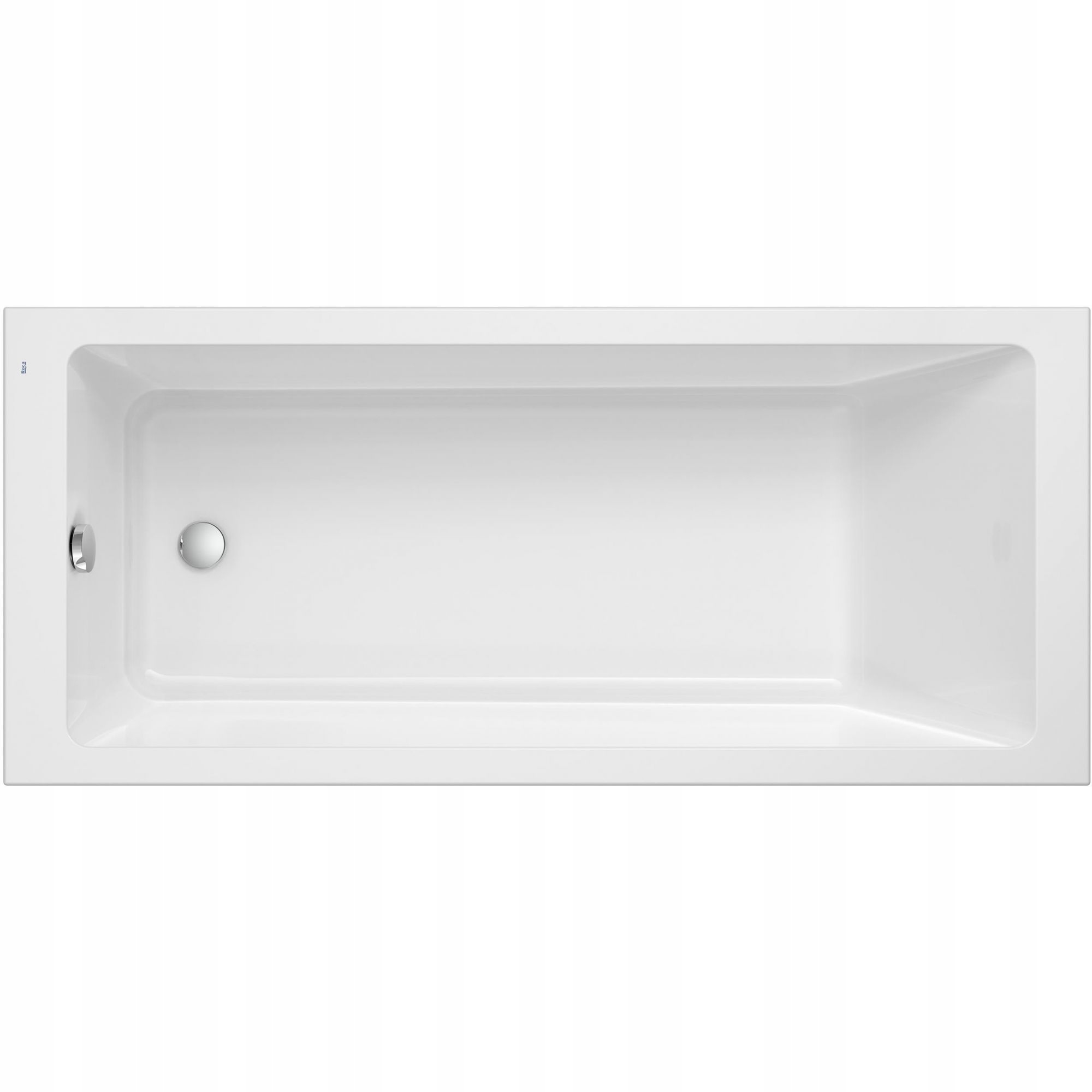 Vaňa - Obdĺžniková vaňa 170x75 cm biely Roca vythos