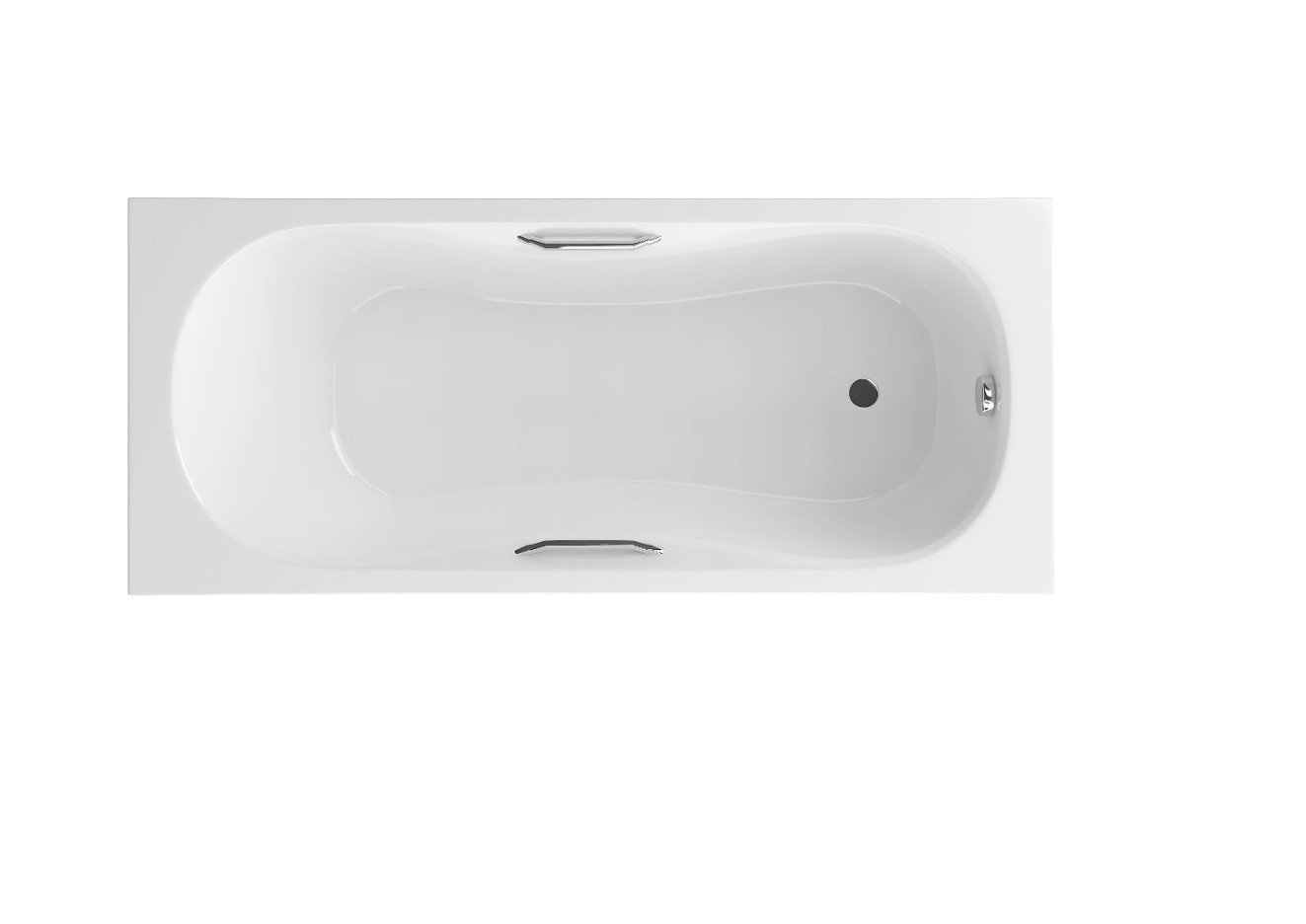 Vaňa - Obdĺžnikový Bath Výborná Clesis Lux 1695 x 755