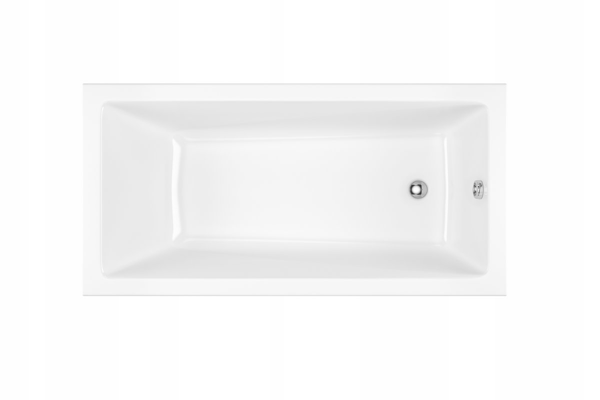 Vaňa - KÚPELE Rectangular VÝBORNÁ WAVE SLIM 1600 X 700