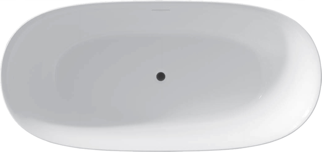 Vaňa - Zadarmo -platená vaňa 170x80 cm oválna biela riho