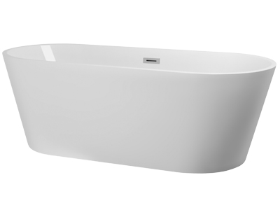 Vaňa - Voľne stojaca vaňa Corsano SALINA 160cm + + RACK SYFO