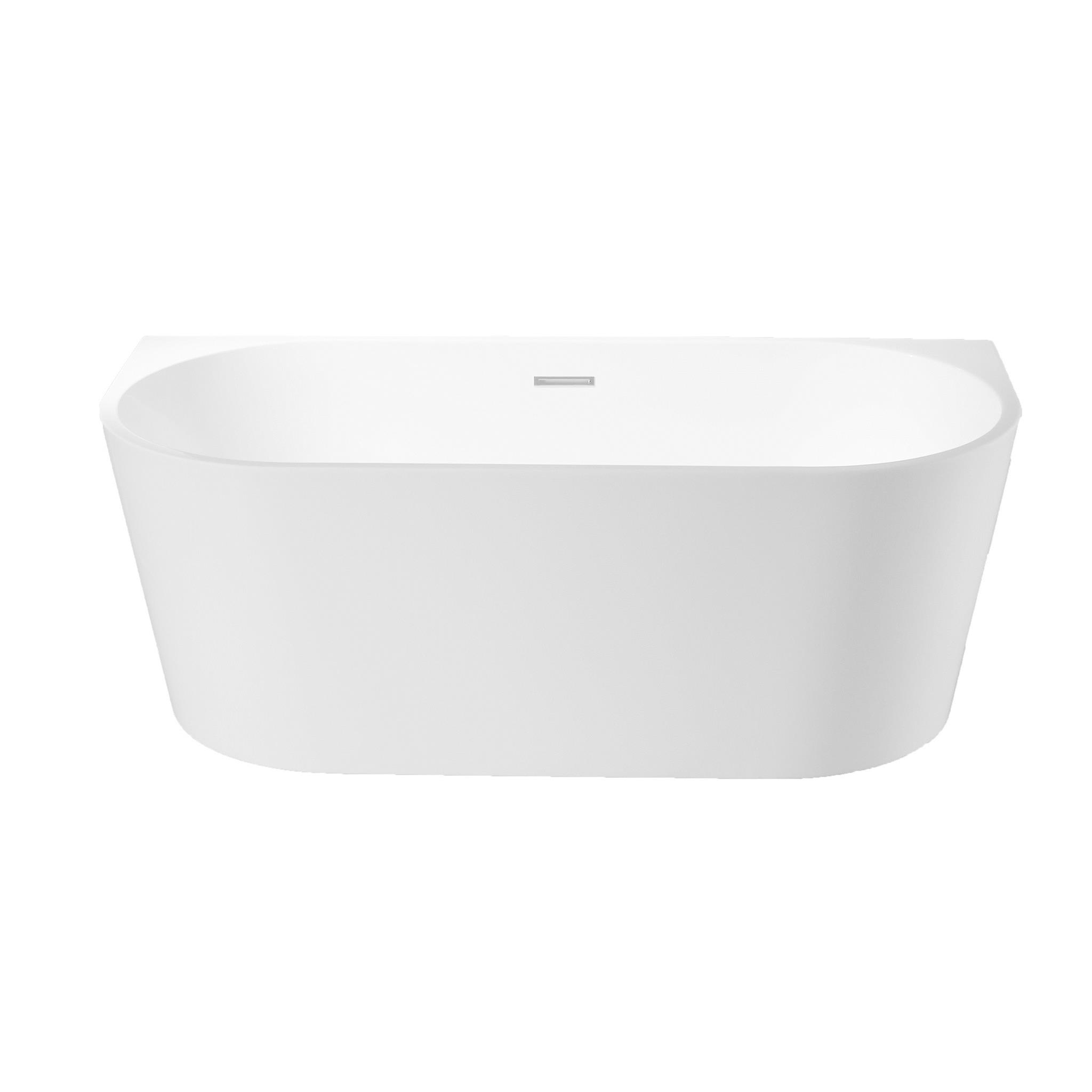 Vaňa - Besco pás 160x75 + čierny matt + sifón