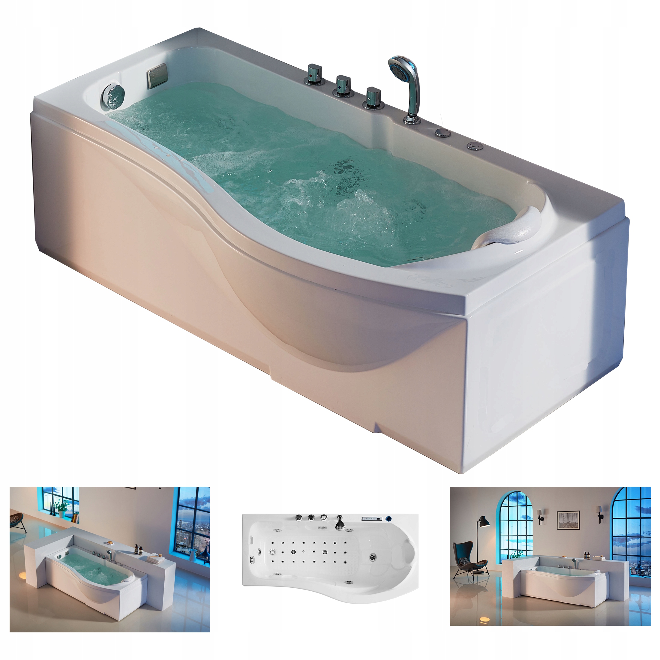 Vaňa - Vírivka 29 NOZZLE LED OZONE ELH 150x85