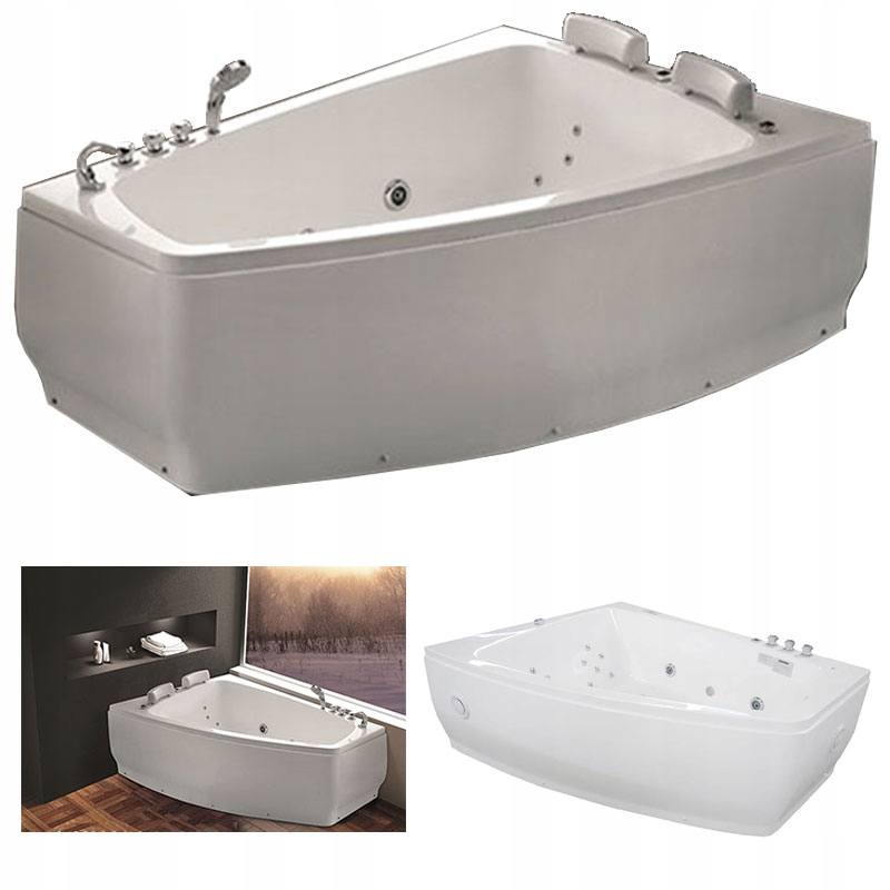 Vaňa - Spa kúpele vaňa 27 Palermo trysky 180x140