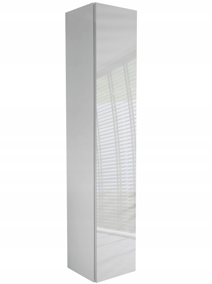 Kúpelňová skrinka - Visí kúpeľňa po 160 cm biela + lesklá