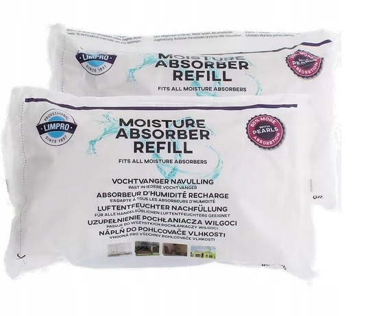 Pohlčovač vlhkosti - Príspevok absorbéra vlhkosti 2 x 900g