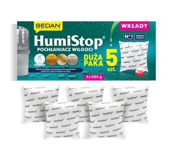 Pohlčovač vlhkosti - Tablet absorbéra vlhkosti 300 g Cube 5x