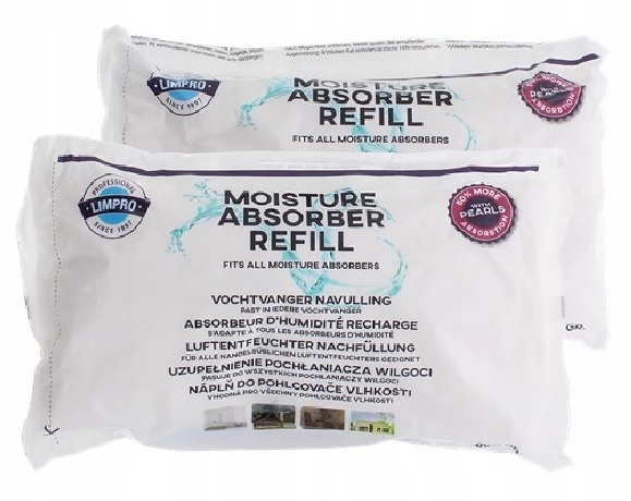 Pohlčovač vlhkosti - Príspevok absorbérov vlhkosti Tablet 4x 450g