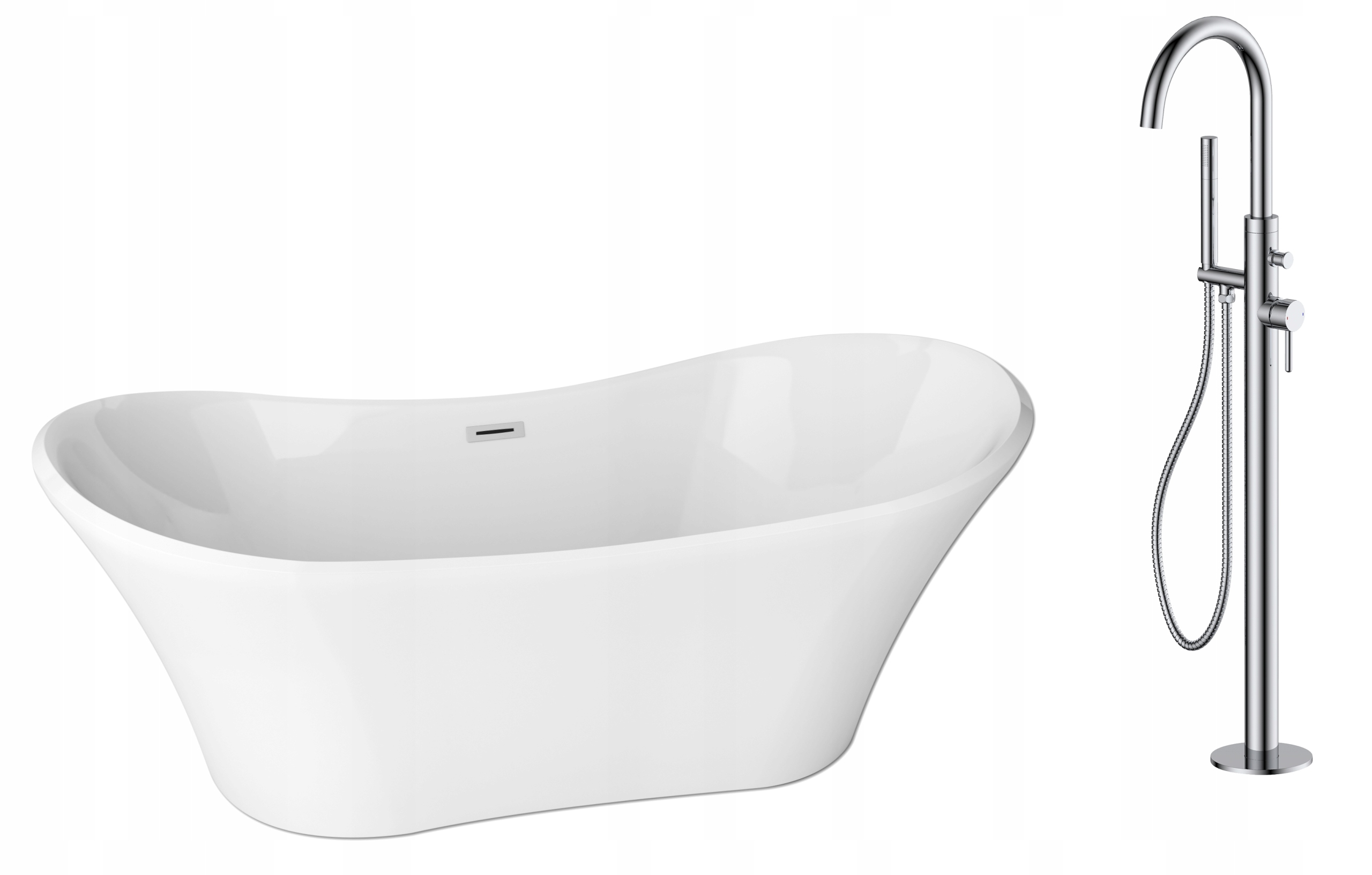 Vaňa - Samostatné Bath Thor 180x80 + Battery + sifón