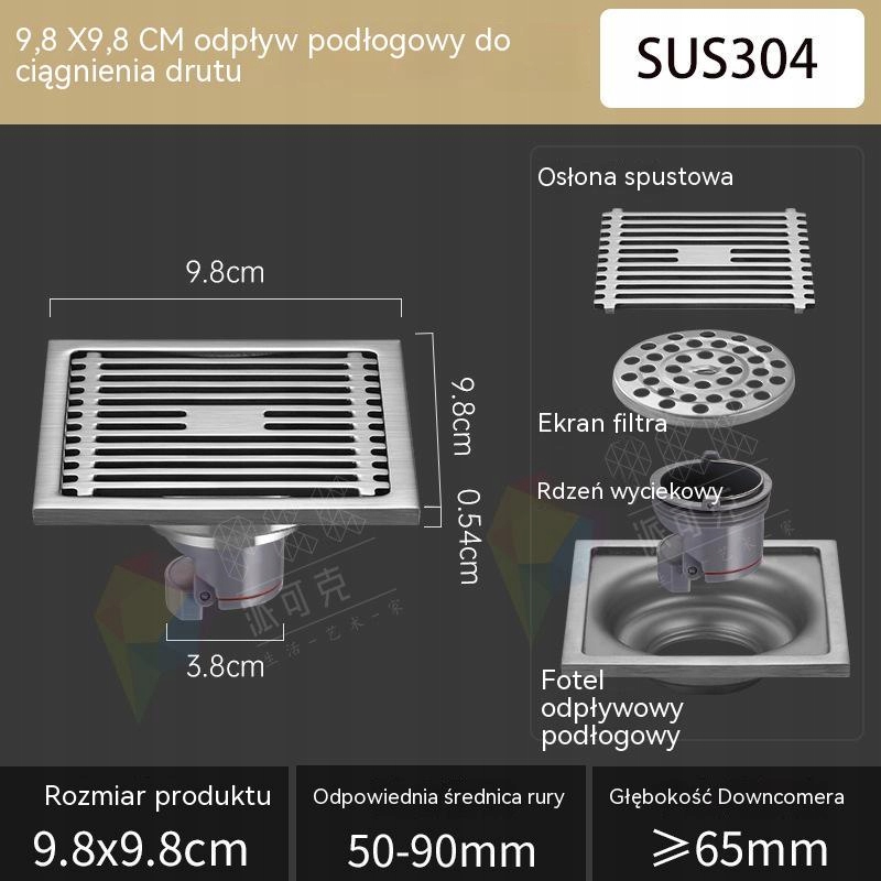 Sprchový žľab odtok - 2 ks. Profesionálny silikónový spúšťač do vane