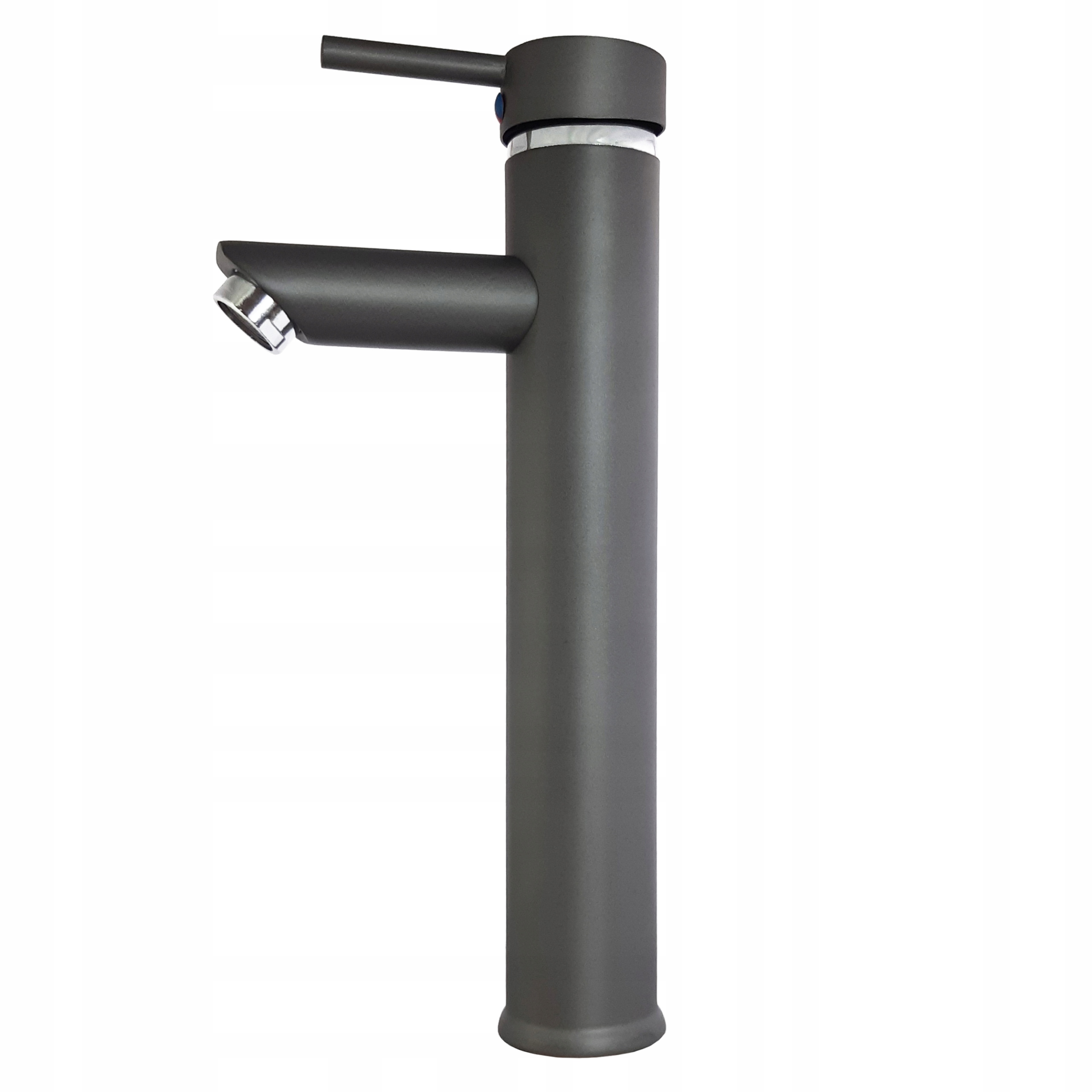 Umyvadlová batéria - HIGH BATÉRIE TAP šedý kruh Basin QUALITY