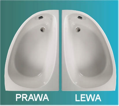 Vaňa - Vaňa 120x80 nohy, vpravo do sifónu