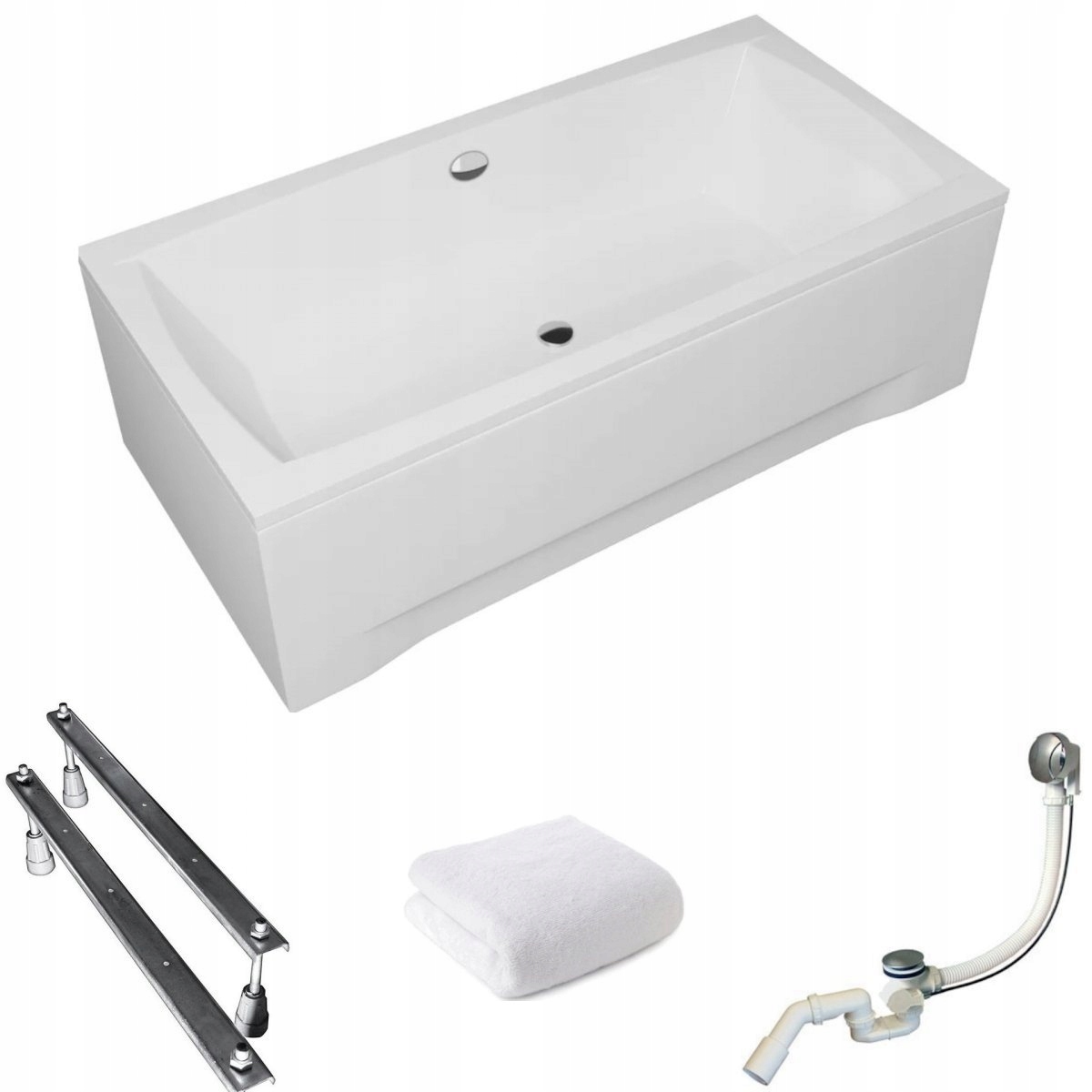 Vaňa - Obdĺžniková vaňa 140x70 Cersanit Piss S301-145