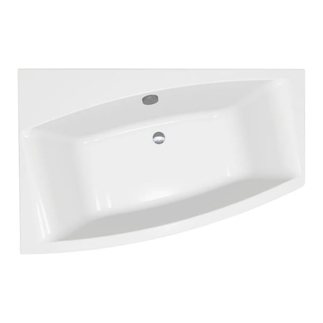 Vaňa - Vaňa 150 x 90 cm Cersanit Aida opustila asymetrickú