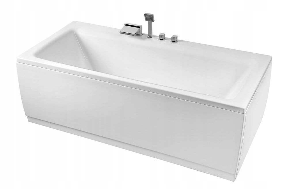 Vaňa - Bath 180x80x47cm biela akrylátová pre stavbu