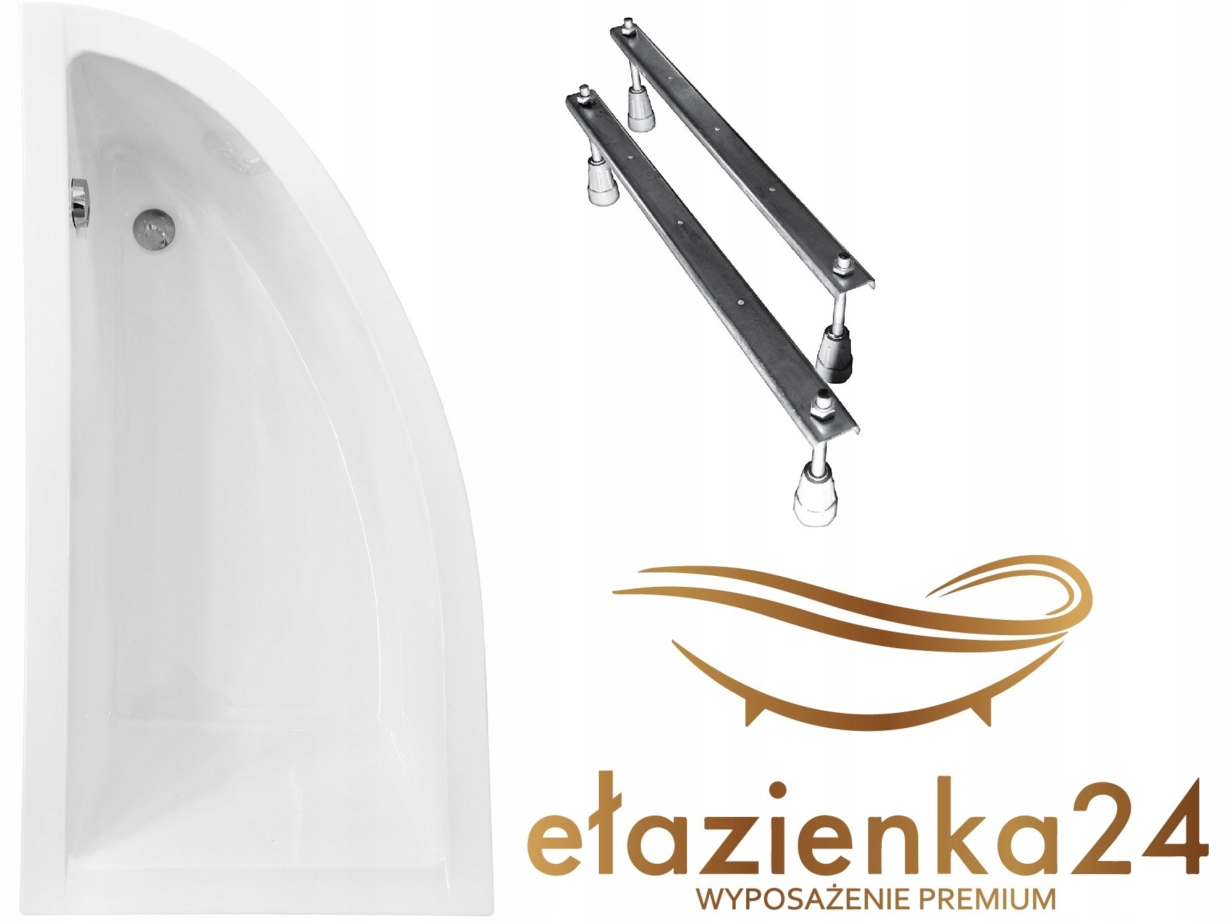 Vaňa - Besco Bath Tub 140x70cm Law + bývanie