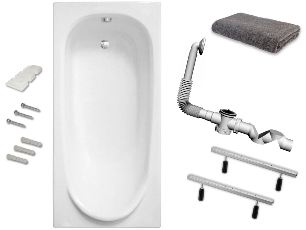 Vaňa - Bath Polimat Medium 160x75 Sifón | HUBBUB. 15 ROKOV