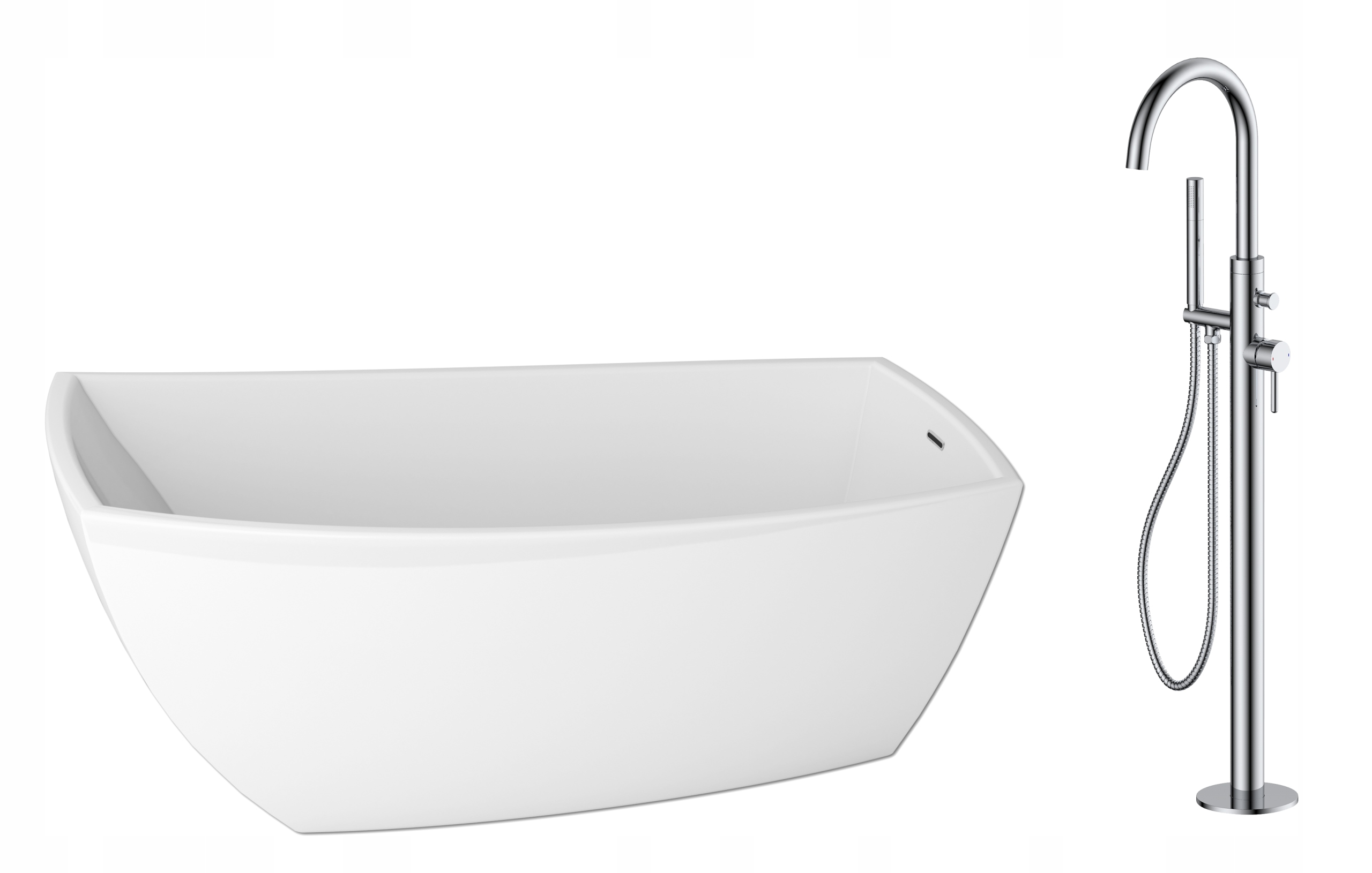 Vaňa - Wanna Wolnost 170x80 Molde + Syfon + Omnires batérie