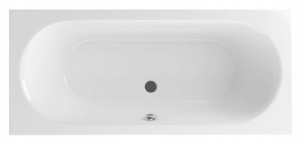 Vaňa - Obdĺžnikový akrylová vaňa 180x80 cm pre stavbu