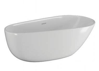 Vaňa - Voľne stojace akrylovou vaňou 170x85cm biela lesk