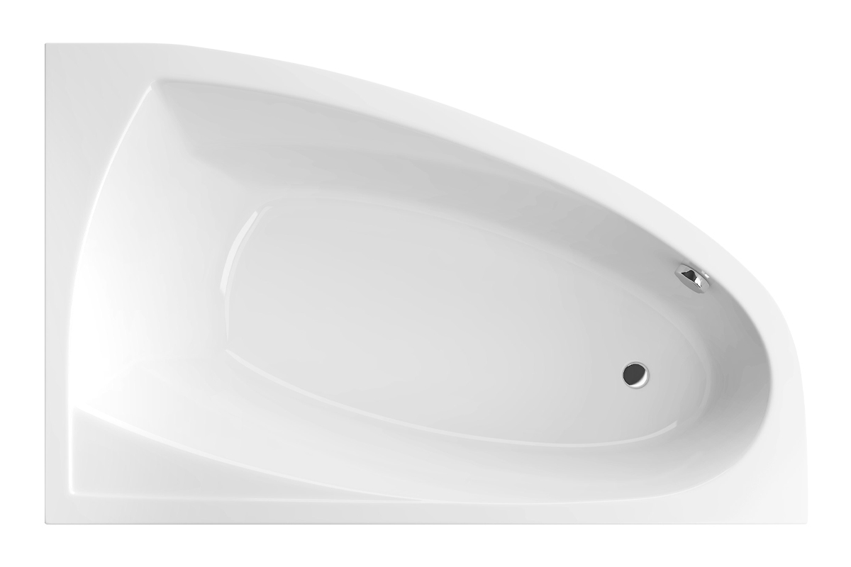 Vaňa - Aquaria Comfort asymetrická vaňa 160x100 pravá