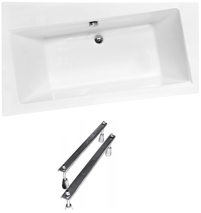 Vaňa - Vani 170x70 Oltens + SIPHON + LED SECTROPPOL
