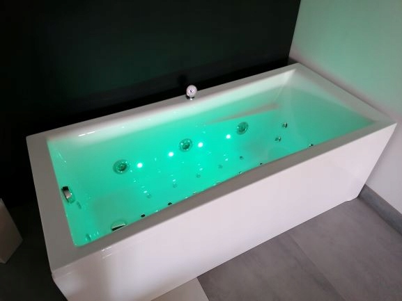 Vaňa - Obdĺžniková vaňa 170x75 hydromasážne TRAP FREE
