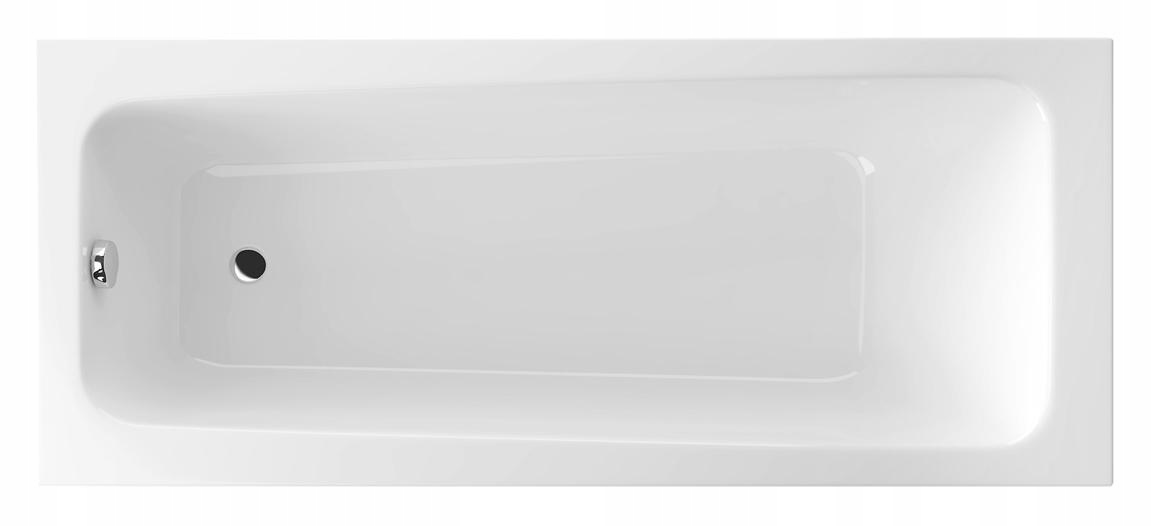 Vaňa - Vaňa obdĺžniková akrylová biela 170x70 cm + nohy