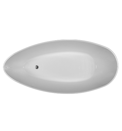 Vaňa - Voľne stojaca vaňa 156x71x56 cm / 260l, biely lesk
