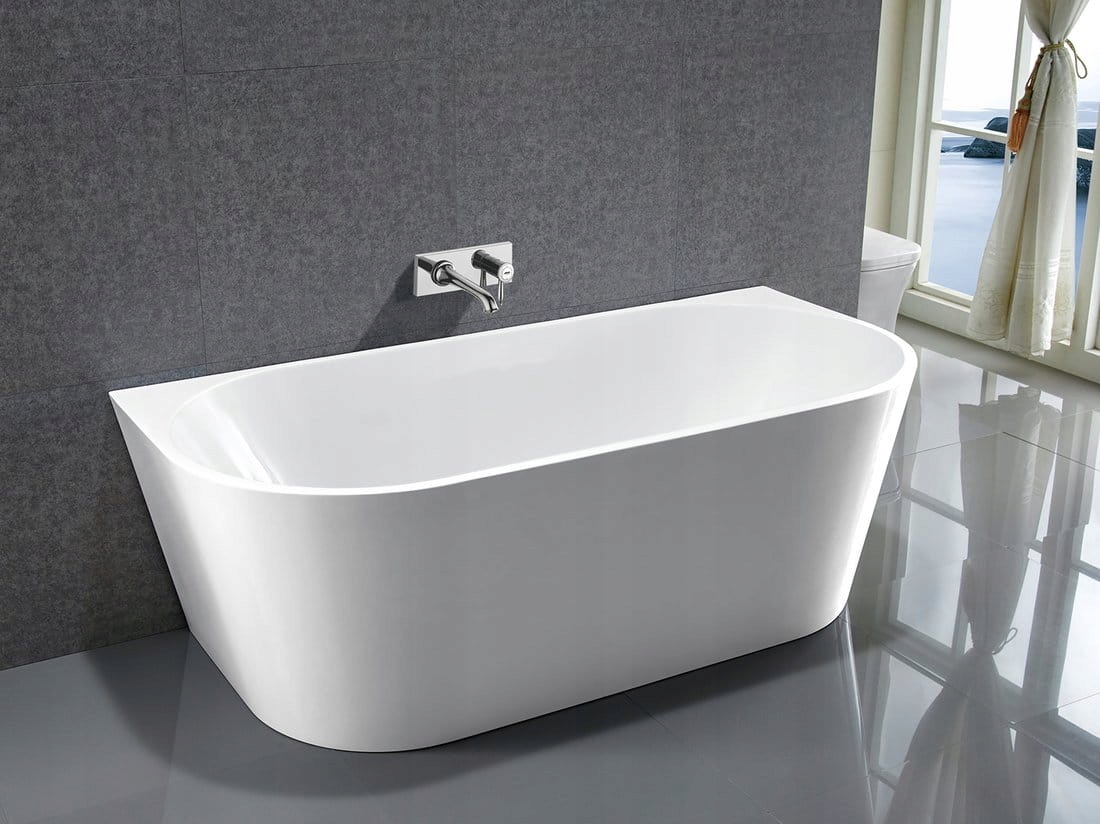 Vaňa - Voľne stojaca vaňa 170x80 hraničné Akryl White