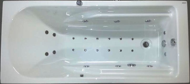 Vaňa - Hydromasážna vaňa okolo 180x80 pohodlie plus ozón