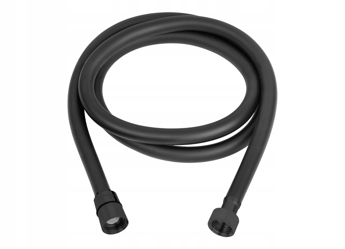 Sprchová hadica - Sprejová hadica 150 cm Black AW-44-004 INVENA