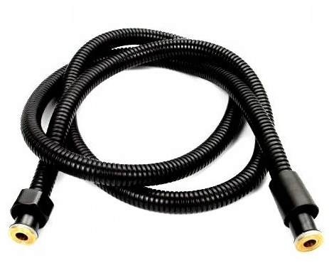 Sprchová súprava - Snake pre daždivé sprchový panel 90 cm - Black