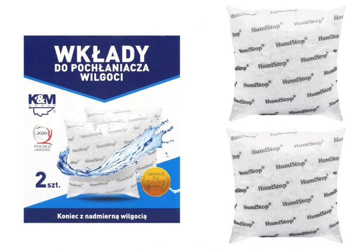 Pohlčovač vlhkosti - Príspevok vlhkosti C&M Kusy K & M 8 kusov