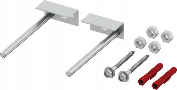 Splachovacie WC tlačítko - Zátvorky pre Flush -Mountad Frame TECE 9380300