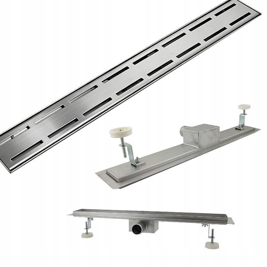 Sprchový žľab odtok - Efektívny odtok podlahy vyrobený z linky Inox 90 cm s
